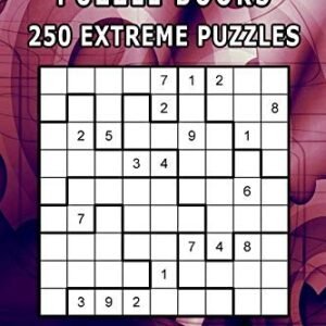 JIGSAW SUDOKU PUZZLE BOOKS - 250 EXTREME PUZZLES VOLUME 3: By Christian Demarco