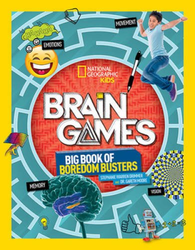 Brain Games: Big Book of Boredom Busters (Activity Books) – Paperback – GOOD