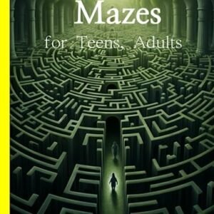 Mazes for Teens, Adults: 100 mazes by Redappletree Book The Fast Free Shipping