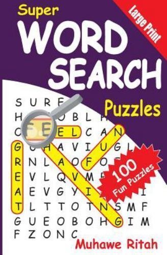 Bible Word Search Puzzle Book Large Print Encouragement