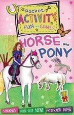 Horse and Pony Pocket Activity Fun and Games: Games and Puzzles, Fold-out Scene
