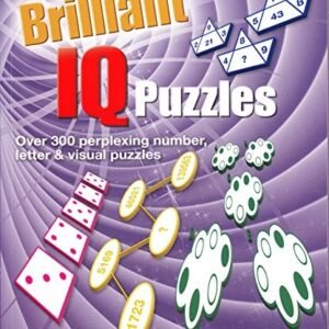 BRILLIANT IQ PUZZLES By Arcturus Publishing *Excellent Condition*