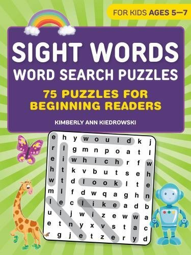 Sight Words Word Search Puzzles: 75… 9781638071310 by Kiedrowski, Kimberly Ann