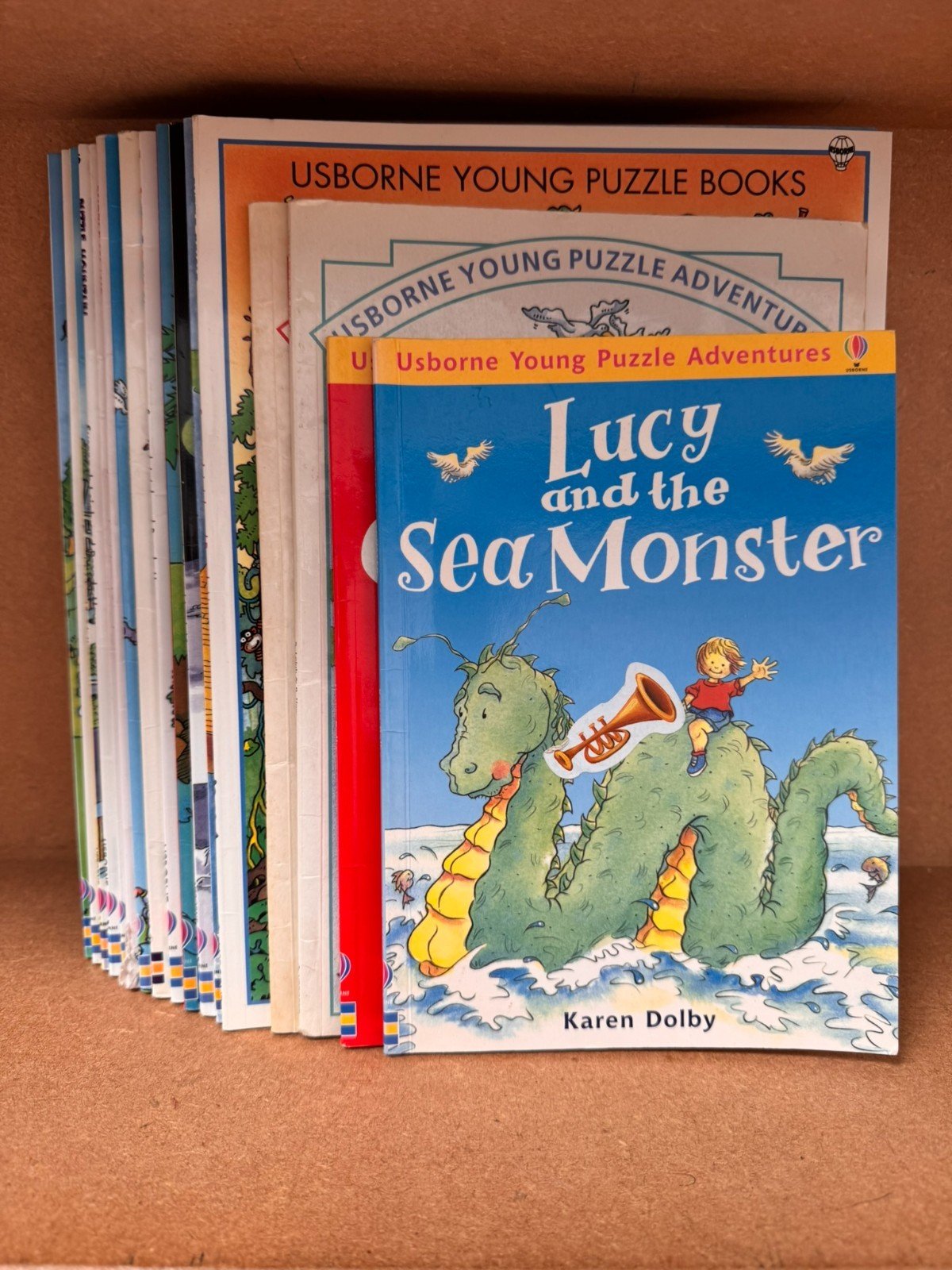 Usbourne Young Puzzle Adventures 17 Books Collection Bundle ID4783