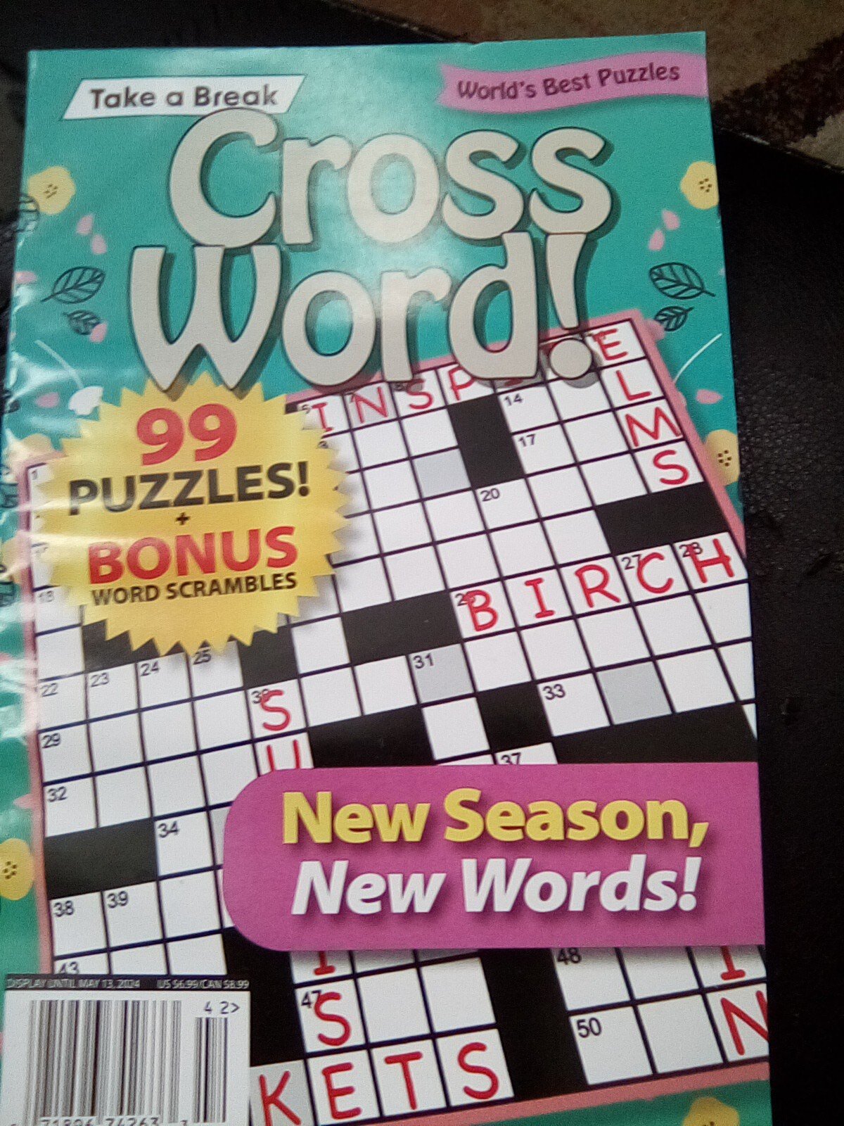 Take a Break Crossword Vo. 5 Issue 11 World’s Best Puzzles