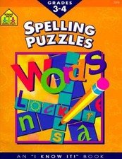 Spelling Puzzles Grades 3-4 – Paperback By Joan Hoffman – VERY GOOD