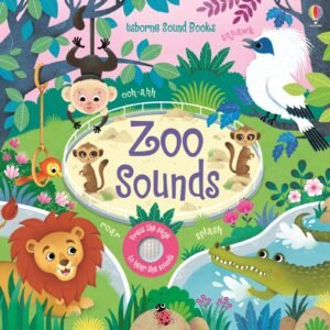 Zoo Sounds: A Colorful Interactive Book About Lions and Monkeys for Kids (Ag...
