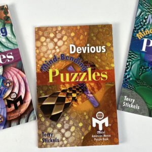 Mind Bending Puzzles - Cunning, Devious, Mesmerizing Book set By Terry Stickels