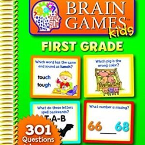 Brain Games Kids : First Grade Spiral