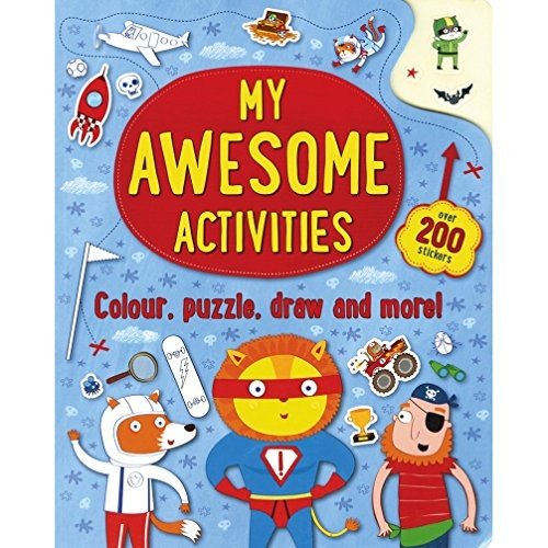 My Awesome Activities: Colour, Puzzle, Draw and More! By Parrago