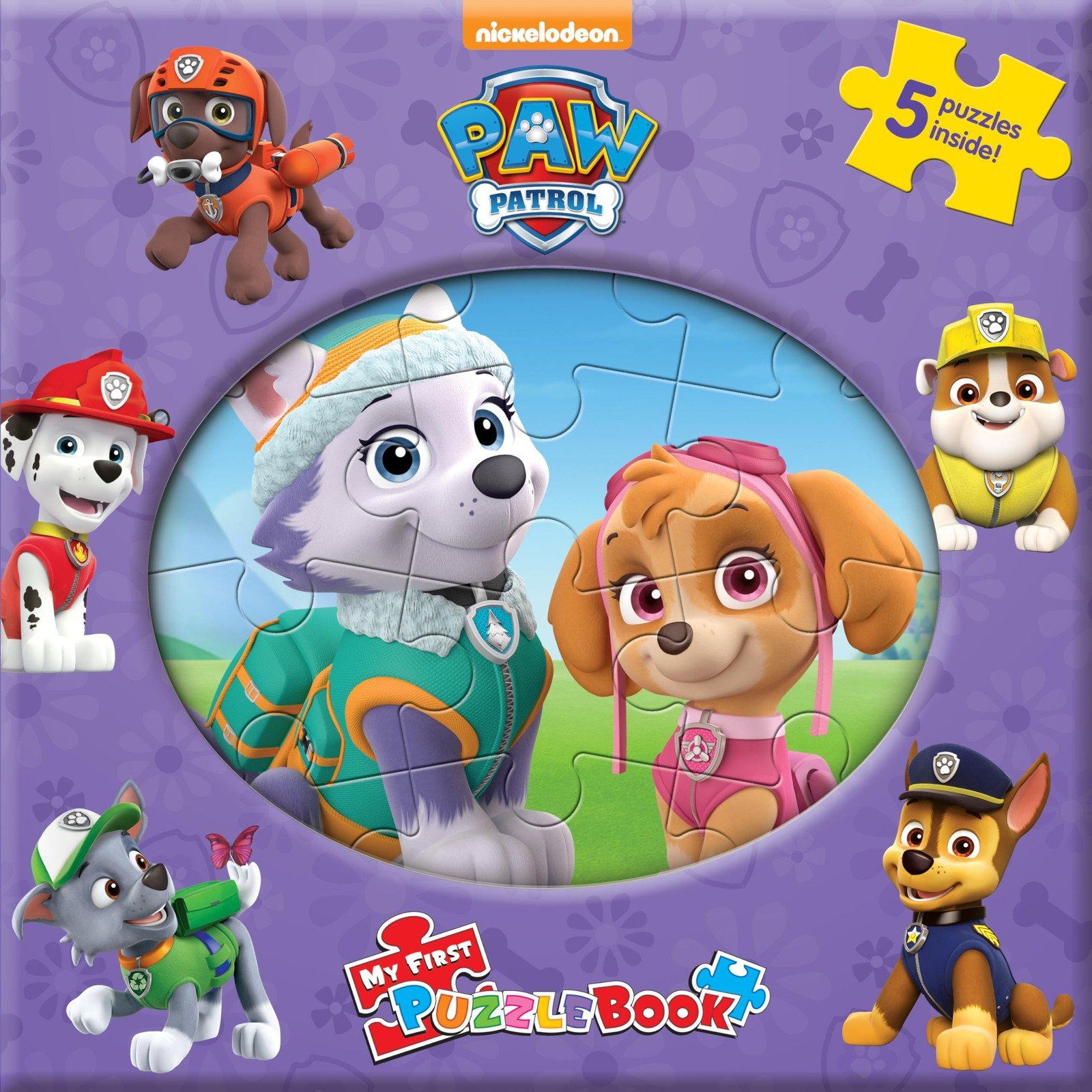 Paw Patrol My First Puzzle Book – Jigsaw Puzzles for kids, 10-page board boo…