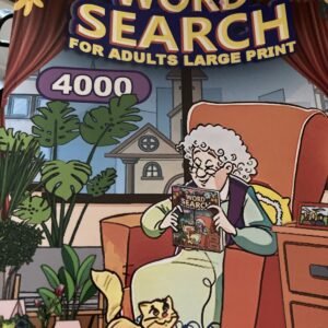 Word Search - For Adults - Large Print - 200 Puzzles