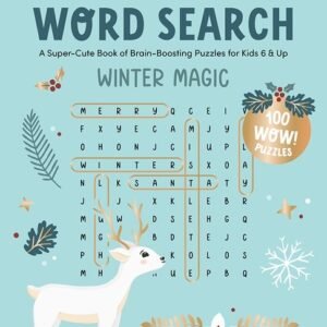Kindkids Word Search Winter Magic: A Super-Cute Book of Brain-Boosting Puzzles f