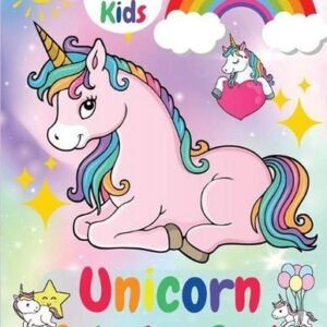 Unicorn Coloring Book For Kids: Ages 4 -8 Activity Book for kids, Educational Ch