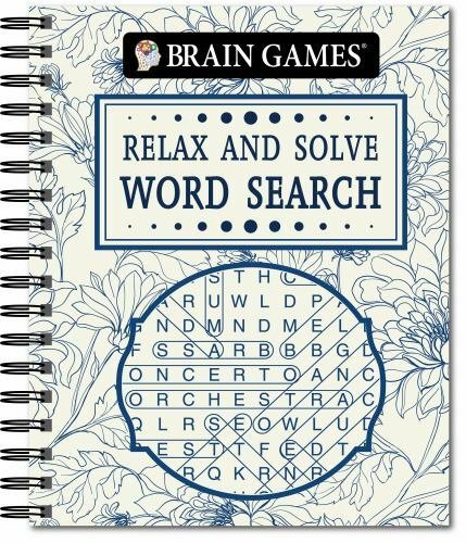 Brain Games – Relax and Solve: Word Search (Toile), Publications International L