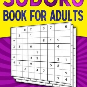 Puzzlesline Press Sudoku Book for Adults Easy to Medium (Paperback)