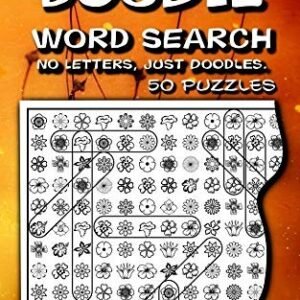 POCKET PUZZLES DOODLE WORD SEARCH: NO LETTERS, JUST By Aenigmatis **BRAND NEW**