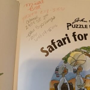 Puzzle Masters Books John Speirs Safari for the Tigrus/ The Great Carnival Caper
