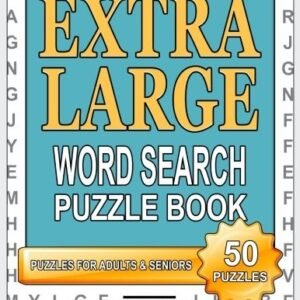 EXTRA LARGE WORD SEARCH PUZZLE BOOK: EXTRA LARGE PRINT By Puzzle Planet **NEW**