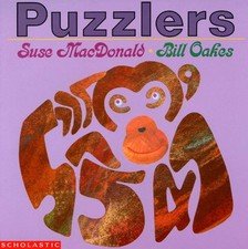 PUZZLERS By Suse Macdonald & Bill Oakes - Hardcover *Excellent Condition*