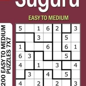 Alena Gurin Suguru puzzle book for Adults (Paperback) (UK IMPORT)