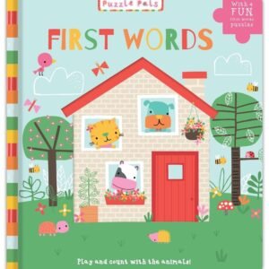 Puzzle Pals: First Words by Rebecca Weerasekera Board Book Book