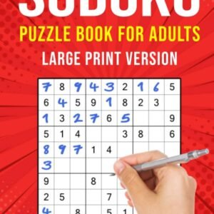 Sudoku Puzzle Books for Adults Large Print: 90 Easy to Hard Puzz
