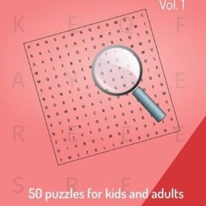Word Search Puzzles - 50 puzzles for kids and adults: Most Common English Words
