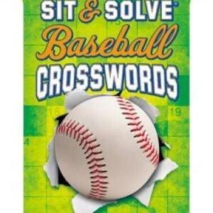 Sit & SolveÂ® Baseball Crosswords (Sit & SolveÂ® Series) - Paperback - GOOD