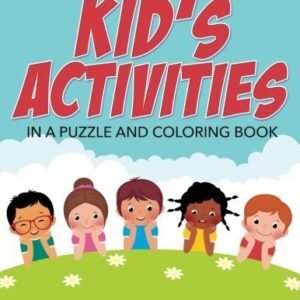 Kids' Activities in a Puzzle and Coloring Book