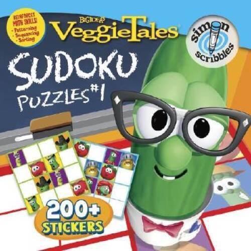 VeggieTales Sudoku Puzzles 1 (VeggieTales (Simon Scribbles)) – Paperback – GOOD