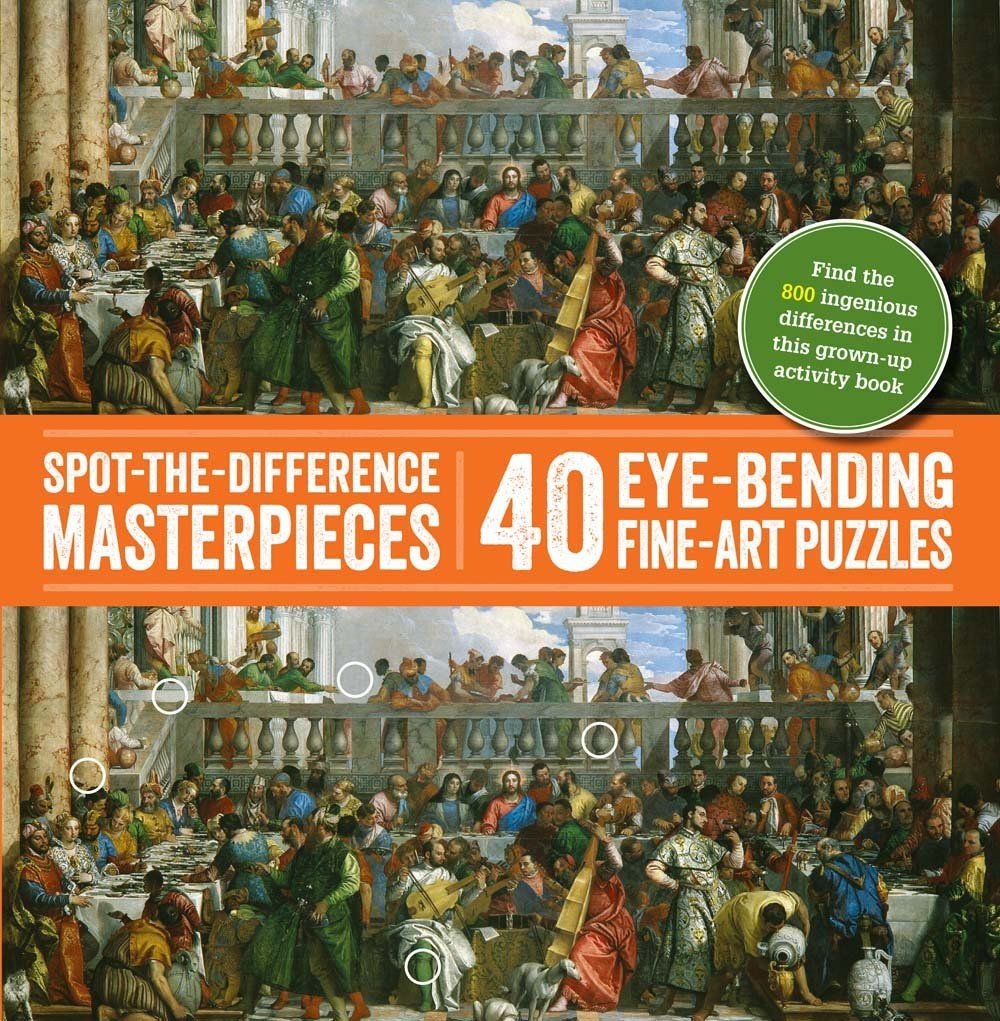 Spot-the-Difference Masterpieces: 40 Eye-Bending Fine-Art Puzzles – paperbac…