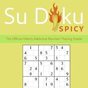 NEW YORK POST SPICY SU DOKU: THE OFFICIAL UTTERLY By Wayne Gould **Excellent**