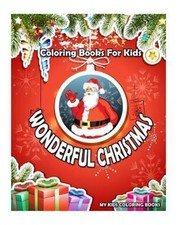 Wonderful Christmas Coloring Book, Paperback by My Kids Coloring Books (COR),...
