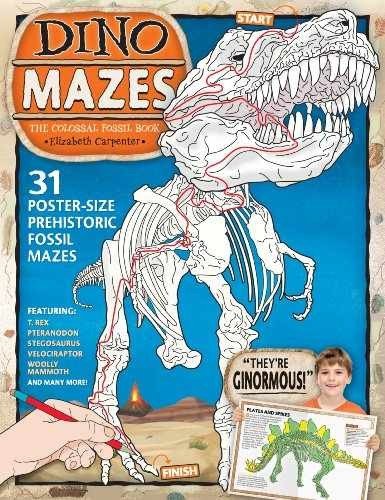 DinoMazes: The Colossal – Paperback, by Carpenter Elizabeth – Acceptable w