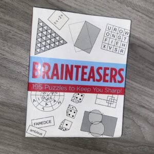 Brainteasers: 195 Puzzles to Keep You - Paperback, by Karen C. Richards; - Good