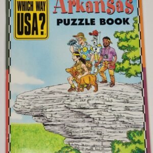 Highlights Which Way USA? Illustrated Paperback Puzzle Book Arkansas
