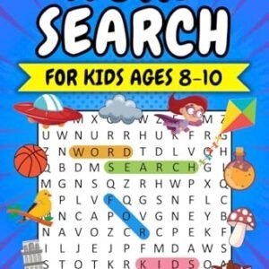 Word Search for Kids Ages 8-10: 100..., Publishing, Log