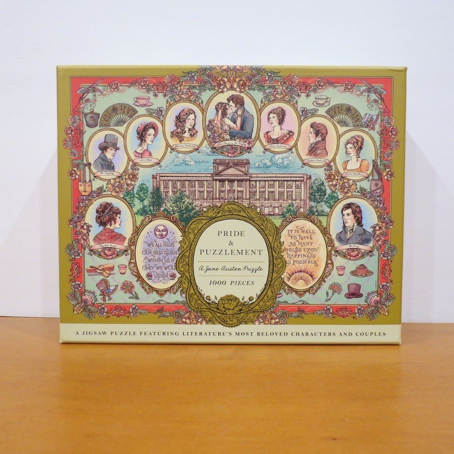 Jane Austen Jigsaw Puzzle Pride and Puzzlement 1000 pieces Prejudice Emma New