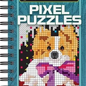 BRAIN GAMES PIXEL PUZZLES By Editors Of Publications International Ltd. **NEW**