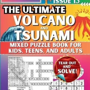 The Ultimate Volcano and Tsunami Mixed Puzzle Book for Kids, Teens, and Adults: