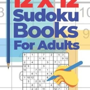 Panda Puzzle Book 12x12 Sudoku Books For Adults (Paperback) (UK IMPORT)