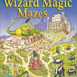 Wizard Magic Mazes: An A-maze-ing Colorful - Paperback, by Moreau Roger - Good