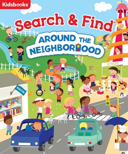 Search & Find: Around the Neighborhood – Hidden Object Picture Puzzle Book…