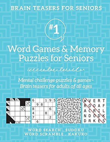 Brain Teasers for Seniors #1: Word Game… by Press, Boomer Paperback / softback