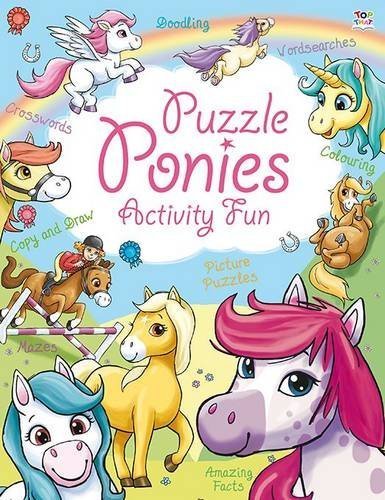 Puzzle Ponies Activity Fun By Lisa Regan
