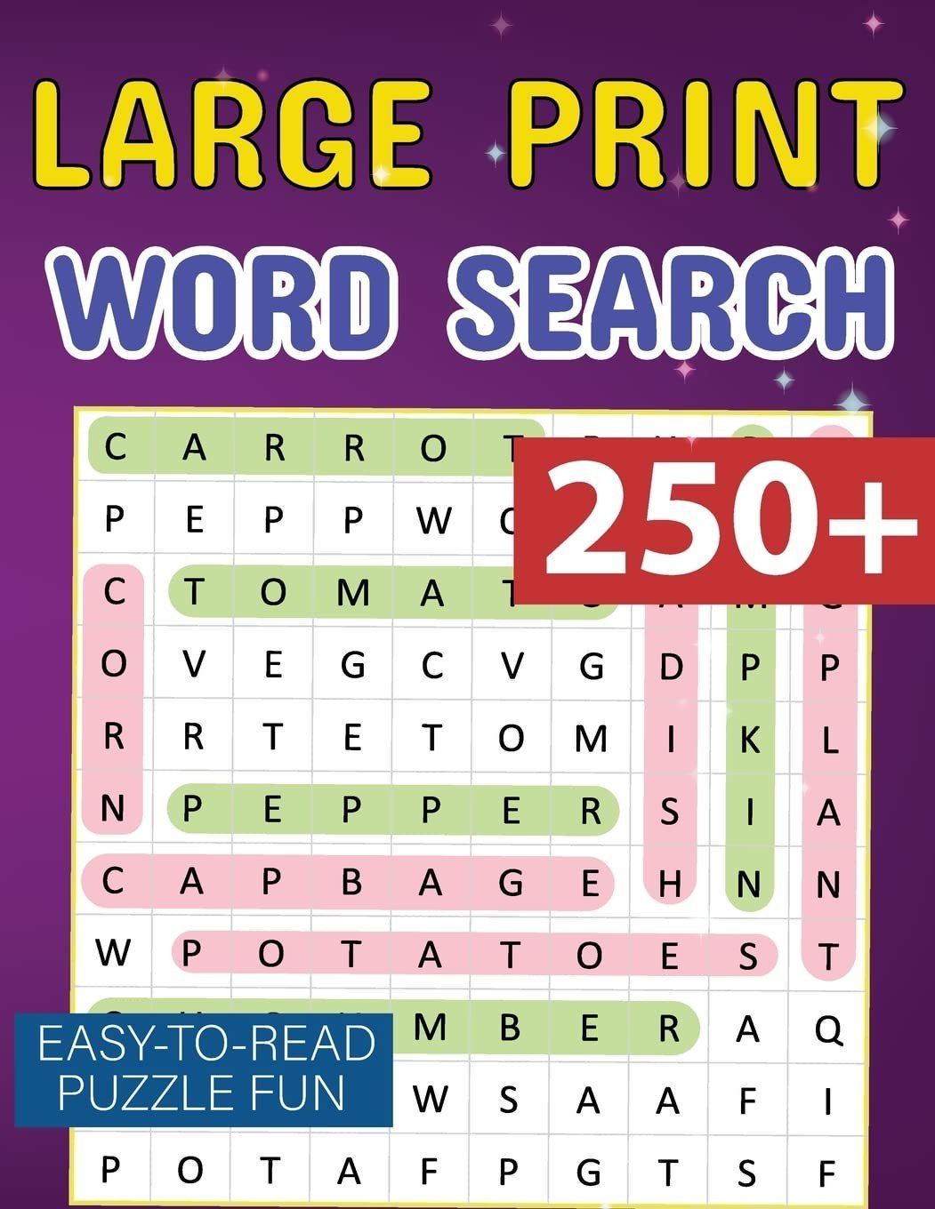 Word Search Book for Adults with Solution: Relaxing Word Search Book f Paperback