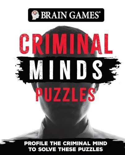 Brain Games – Criminal Mind Puzzles (384 pages): Profile the Criminal Mind t…