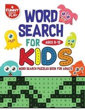 WORD SEARCH FOR KIDS AGES 9-12 WORD SEARCH PUZZLES BOOK By Funny Learn Play NEW