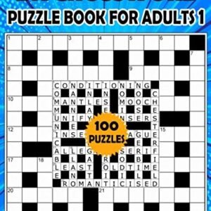 BK Bouchama BK Crossword puzzle book for adults 1: Large (Paperback) (UK IMPORT)
